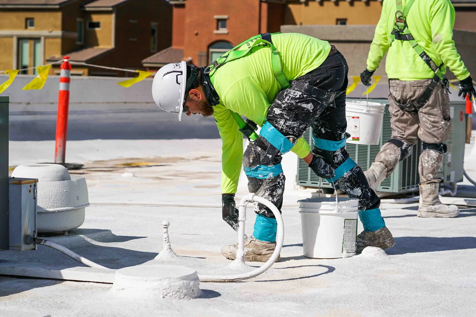 Membrane Puncture and Foot-Traffic Damage Repair in Medford, OR Membrane Puncture and Foot-Traffic Damage Repair in Medford, OR